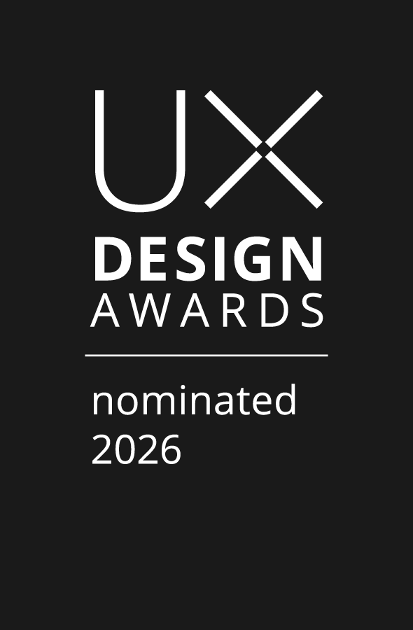 UX Design Awards, nominated 2026